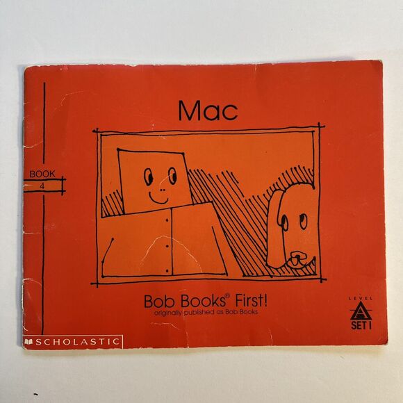 Set of 6 Scholastic Phonics Readers Bob Books First Vintage Paperback - Picture 6 of 15